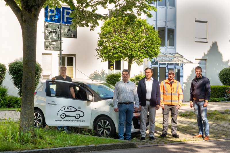 Stellplatz-Eröffnung in Altenerding mit OB Gotz